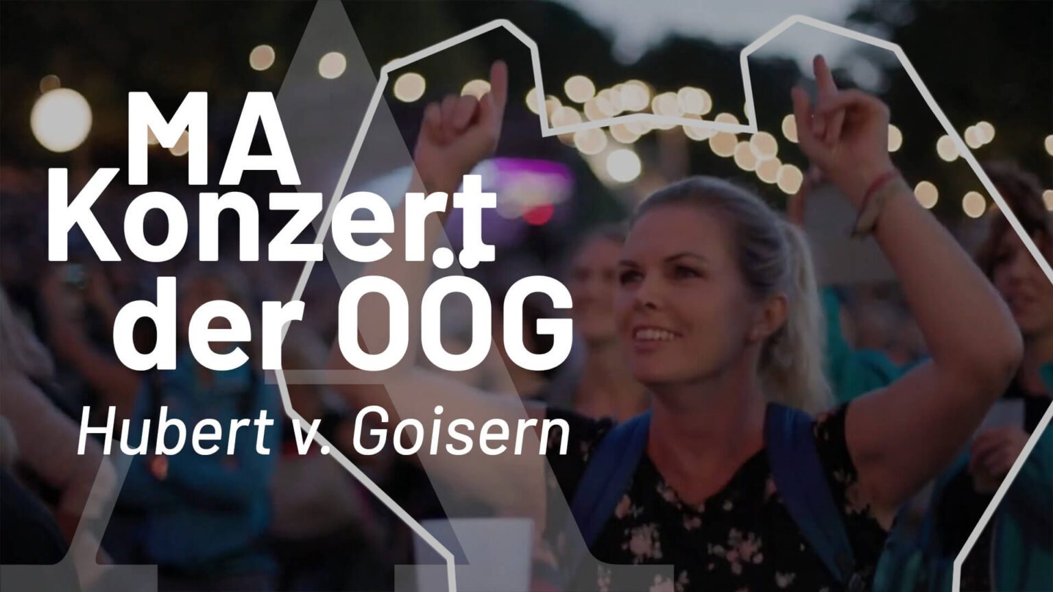 OÖG Danke Konzert Hubert v. Goisern
